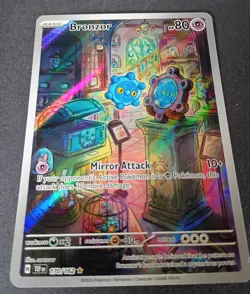 Pokemon - Bronzor 170/162 - SV Temporal Forces - Illustration RARE - NM - Image 2