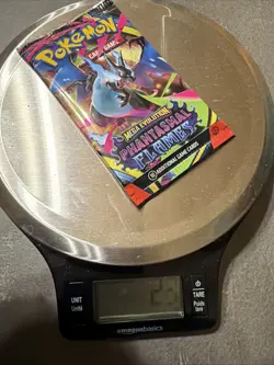 POKEMON MEGA EVOLUTION Phantasmal Flames Booster Pack WEIGHTED HEAVY 23 WOW!!! - Image 2
