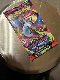 POKEMON MEGA EVOLUTION Phantasmal Flames Booster Pack WEIGHTED HEAVY 23 WOW!!! - Image 4