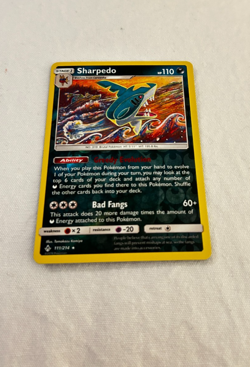 Sharpedo 111/214 Unbroken Bonds 2019 Reverse Holo Rare NM/LP Pokemon TCG - Image 3