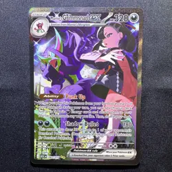 Marnie’s Grimmsnarl Ex SIR Pokemon Ascended Heroes 287/217 English Pack Fresh - Image 1