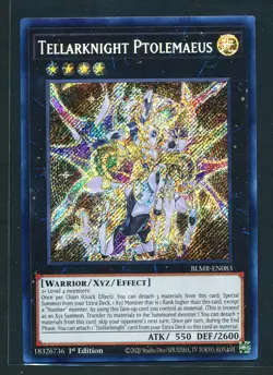 Tellarknight Ptolemaeus BLMR-EN083 1st Edition Secret Rare LP/NM - Image 1
