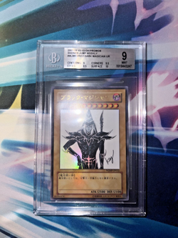 Yu-Gi-Oh! Dark Magician Shonen Jump Mag. Japanese Promo WJMP-JP012 BGS 9 - Image 1