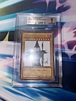Yu-Gi-Oh! Dark Magician Shonen Jump Mag. Japanese Promo WJMP-JP012 BGS 9 - Image 3