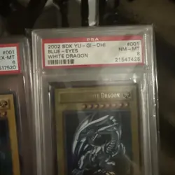 YUGIOH SDK-001 PSA 8 & PSA 6 SLAB LOT - Image 3
