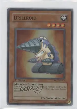 Drillroid 1st Ed. YuGiOh Syrus Truesdale Starter Deck #YSDS-EN016 2007 - Image 1