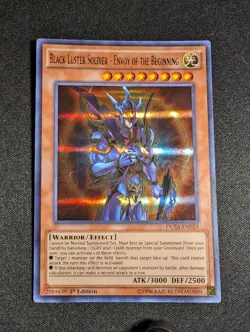 Yu-Gi-Oh! Black Luster Soldier-Envoy of the Beginning DUSA-EN053 1st Ultra NM - Image 1
