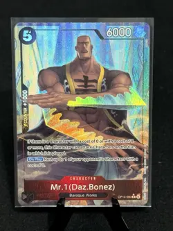 One Piece TCG OP14 Mr. 1 (Daz Bonez) Alt Art OP14-090 - Image 1