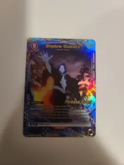 Union Arena Solo Leveling RELEASE EVENT Shadow Soldiers _ Alternate Art _ Foil - Image 1