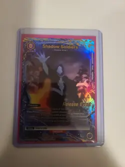 Union Arena Solo Leveling RELEASE EVENT Shadow Soldiers _ Alternate Art _ Foil - Image 3