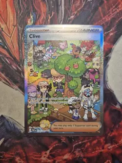 Pokemon TCG Clive 236/091 Paldean Fates Special Illustration Rare Card SIR NM - Image 1
