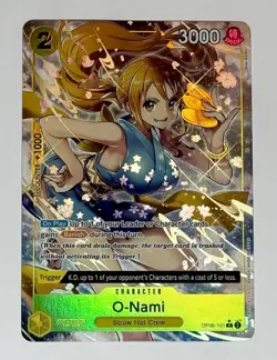 O-Nami Alt Art OP06-101 English ONE PIECE TCG Wings of Captain Foil English Card - Image 1