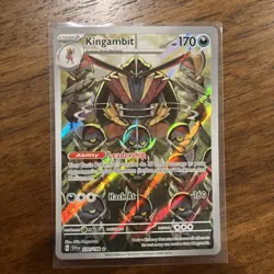 Pokemon Kingambit TCG Card 220/198 Scarlet & Violet NM/Mint Condition - Image 1