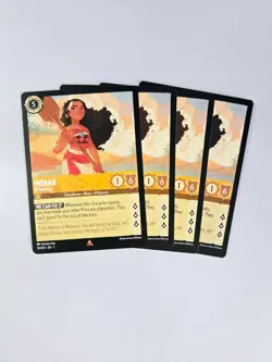 Moana Of Motunui Playset 4 cards - The First Chapter Disney Lorcana - Image 1