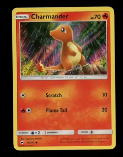 Charmander - 18/147 - Alternate Holo Burning Shadows TCG Pokemon Card MP - Image 1