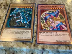 113 Yu-Gi-Oh! Cards Includes Blue Eyes White Dragon And Dark Magician Girl - Image 2