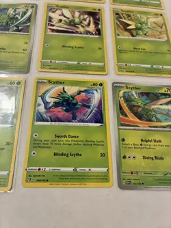 Lot Of 9 Scyther Pokemon Cards - Image 4