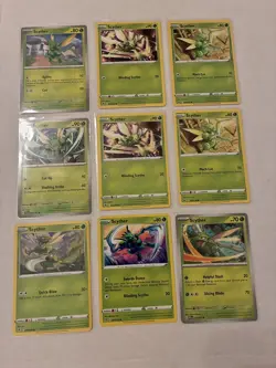 Lot Of 9 Scyther Pokemon Cards - Image 5