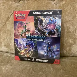 Pokemon Cards TCG Temporal Forces 6 Pack Booster Bundle New Sealed 2024 - Image 1