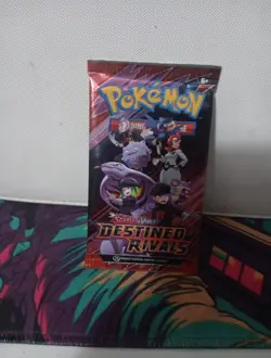 Pokemon Destined Rivals Booster Pack - 10 Cards / Pack - SEALED - Image 1
