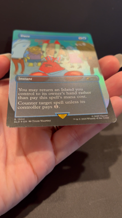 MTG *FOIL* "Daze"-Secret Lair x Spongebob SET:SLD #1934 - Image 2