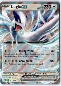 Lugia ex Classic Collection Trading Card Game Classic 017/034 NM - Image 1