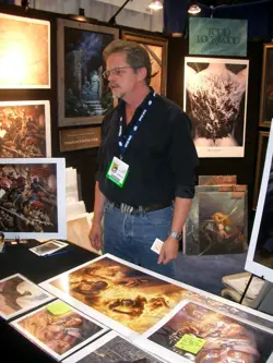 SKETCHED MtG Todd Lockwood Magic Rise Eldrazi Artist Proof _ KHALNI HYDRA _1/50! - Image 3