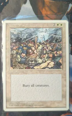 MTG Wrath of God Alternate 4th Edition Regular Rare - Image 1