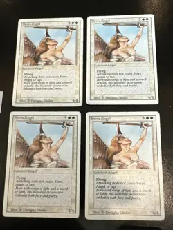 Serra Angel X4 Revised Various Played Condition See Pics Front Back - Image 1