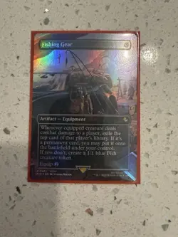 Fishing Gear (Borderless Foil) Commander: Final Fantasy NM - Image 1