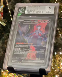 Pokemon Team Rocket's Mewtwo EX 231 /182 BGS 9 Subgrades 10 TCG Destined Rivals - Image 2