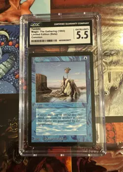 Beta Twiddle CGC 5.5 Graded Excellent+(1401006230077) MTG - Image 1
