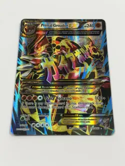 Pokemon TCG Primal Groudon Ex 151/160 XY Full Art Ultra Rare Primal Clash MP - Image 4