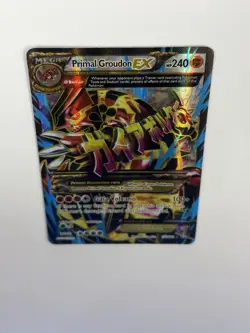Pokemon TCG Primal Groudon Ex 151/160 XY Full Art Ultra Rare Primal Clash MP - Image 5