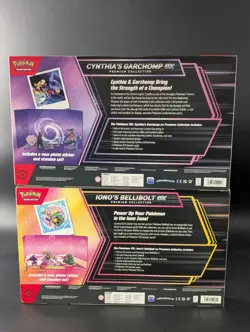 Pokemon TCG: Cynthia’s Garchomp & Iono’s Bellibolt Ex Premium Collection Boxes - Image 2