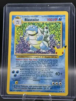 Pokemon Blastoise 2/102 Celebrations Classic Collection Holo NM - Image 1