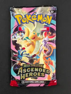 Lot (180) Pokemon Mega Evolutions ME2.5 Ascended Heroes Booster Packs Sealed - Image 3