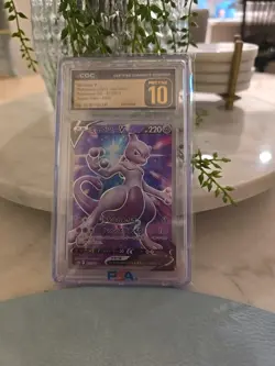 CGC Pristine 10 Mewtwo V Pokemon Go 73/71 Super Rare - Image 1