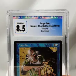 MTG - Visions - Impulse - Graded - CGC 8.5 - Image 3