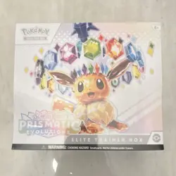 Pokemon Scarlet & Violet Prismatic Evolutions Elite Trainer Box Eevee - Image 1