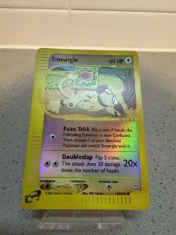 Smeargle 109/147 Pokemon TCG Aquapolis AQ Reverse Holo - Image 2