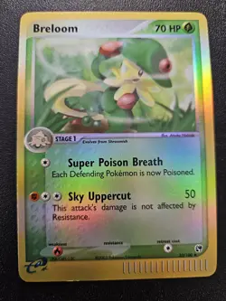 Pokemon EX Sandstorm Breloom Reverse Holo 33/100 NEAR MINT - Image 1