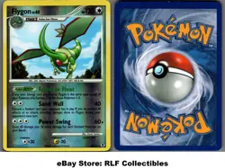 2009 Pokemon, Platinum Rising Rivals, #5/111 Flygon, Reverse Holo Rare - Image 1