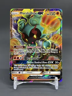 Pokemon TCG - Marshadow GX 80/147 - Sun & Moon Burning Shadows - Image 1