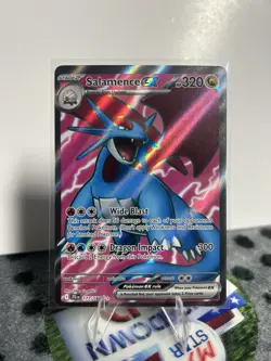 2025 Pokemon SV Journey Together Salamence ex #177/159 - Image 1