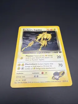 Rocket's Zapdos - Holo - 15/132 Gym Challenge - Pokemon TCG - 2000 - Image 5