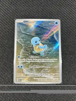 Squirtle 170/165 - Scarlet & Violet 151 - Illustration Rare IR - Pokemon - NM - Image 1