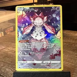 Diancie GG13/GG70 Pokemon TCG Ultra Rare Crown Zenith Galarian Gallery NM - Image 1