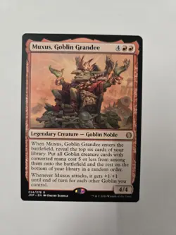Muxus, Goblin Grandee Jumpstart Regular Rare. NM. 024 - Image 2