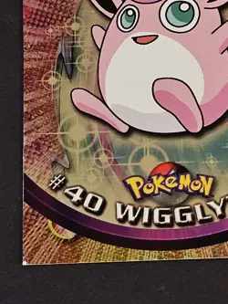 Wigglytuff Holo Topps Pokemon #40 TV Animation Ed. NM Blue Label - Image 5
